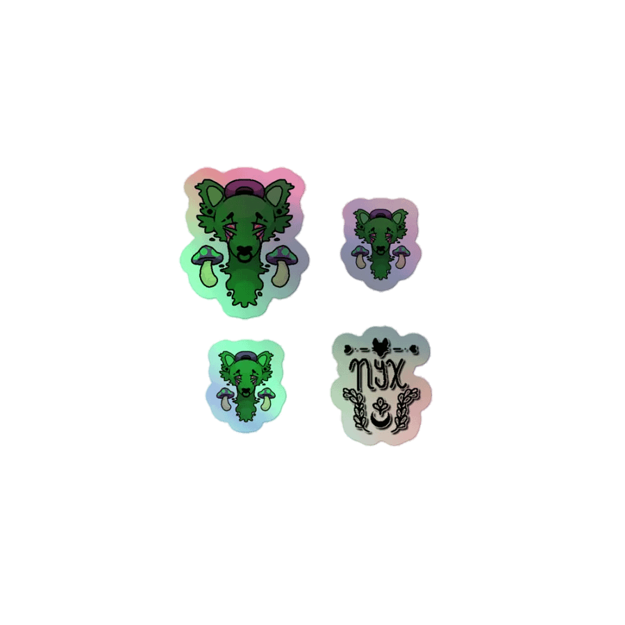"Bad Trip" Holographic Stickers product image (1)