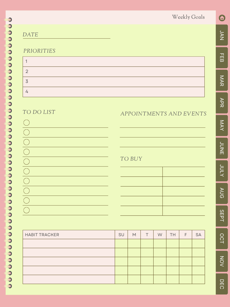 2026 Digital Planner product image (10)