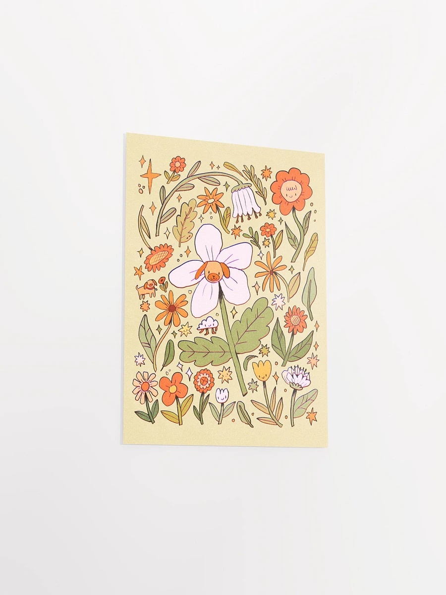 Flower Dog Print product image (3)