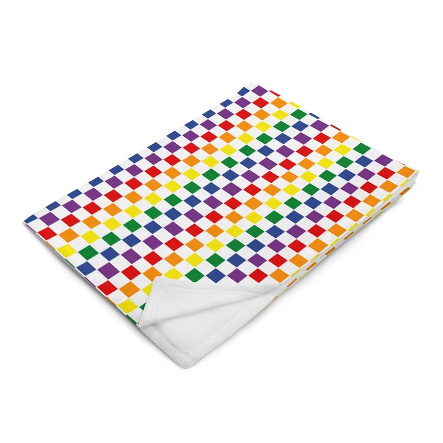 Pride Checks Cozy Blanket product image (7)