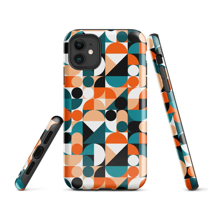 Geometric Fusion iPhone® Tough Case product image (1)