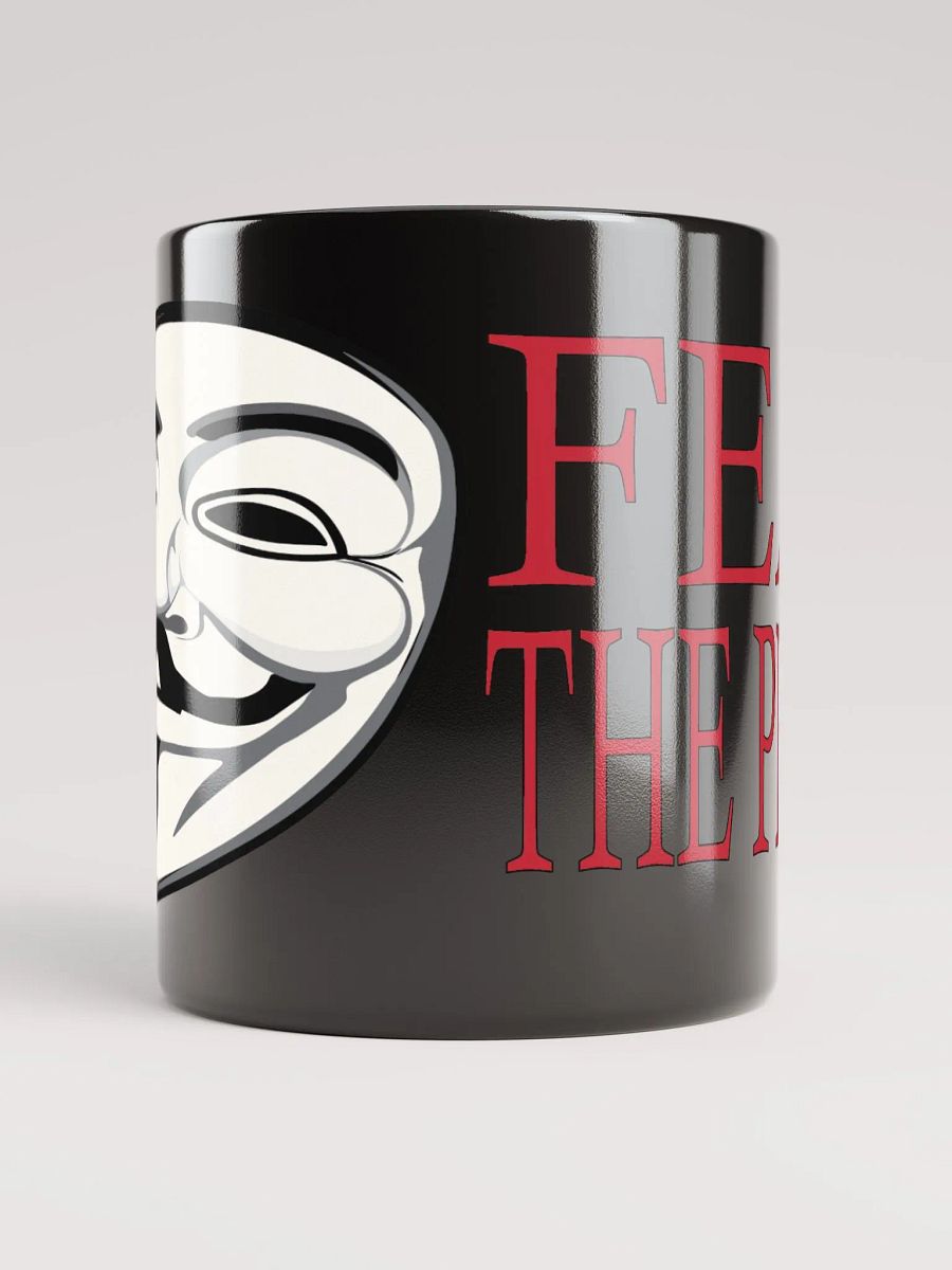 Fear The People - Black Glossy Mug product image (2)