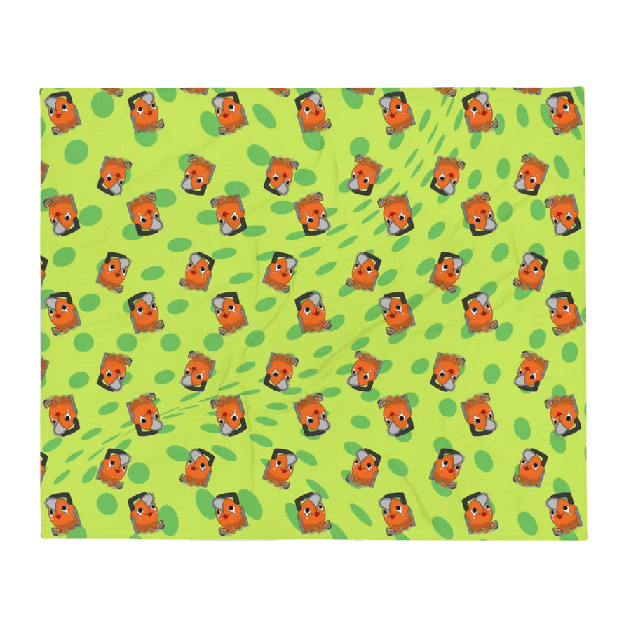 Pochita Ramen Throw Blanket product image (2)