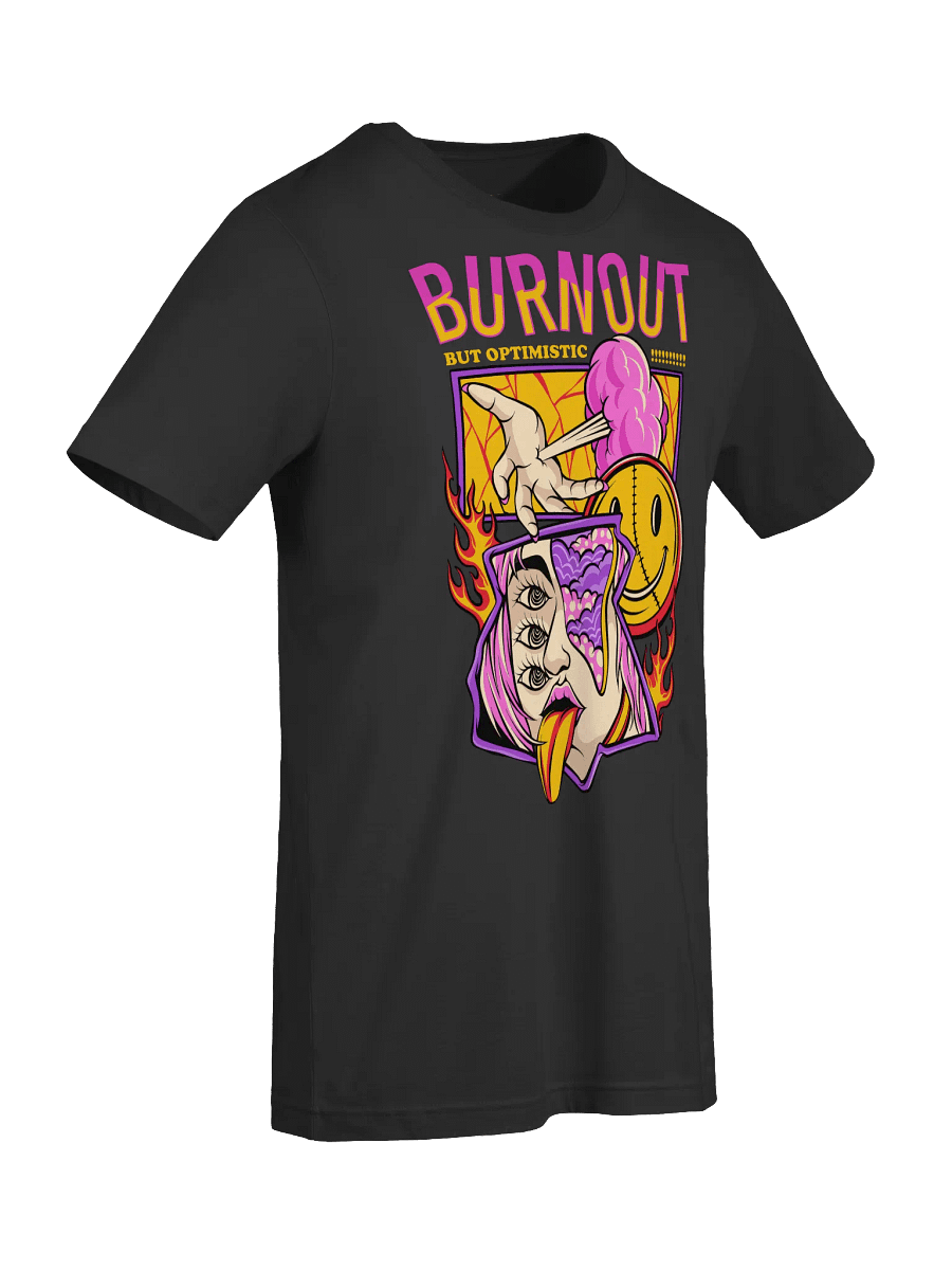 Psychedelic Burnout Graphic T-Shirt product image (9)