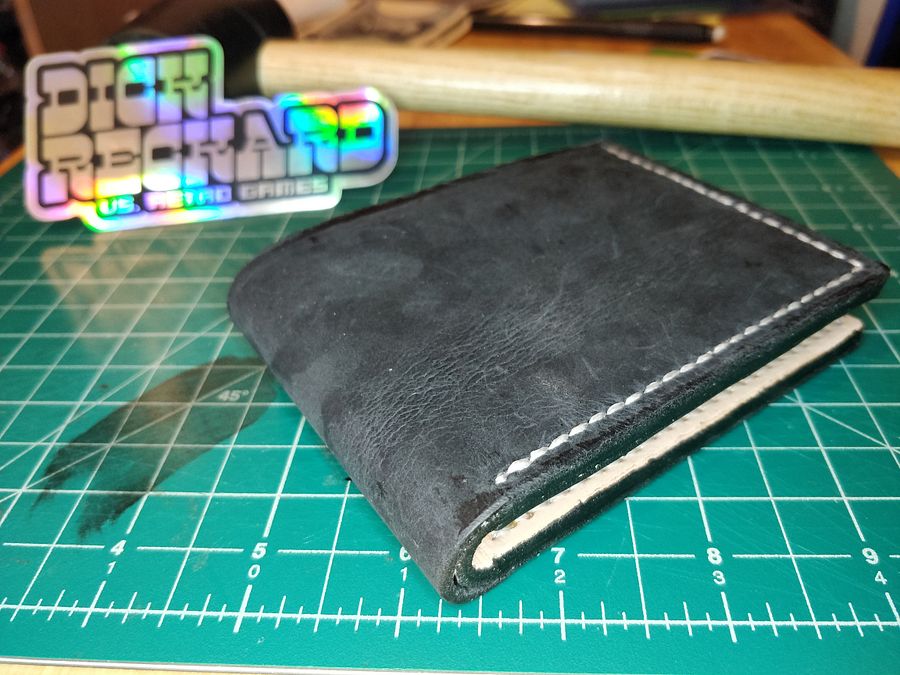 Navy Blue Billfold Wallet V4.0 0A product image (8)