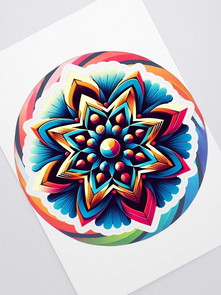 Mandala Magic Custom Sticker Sheet product image (1)