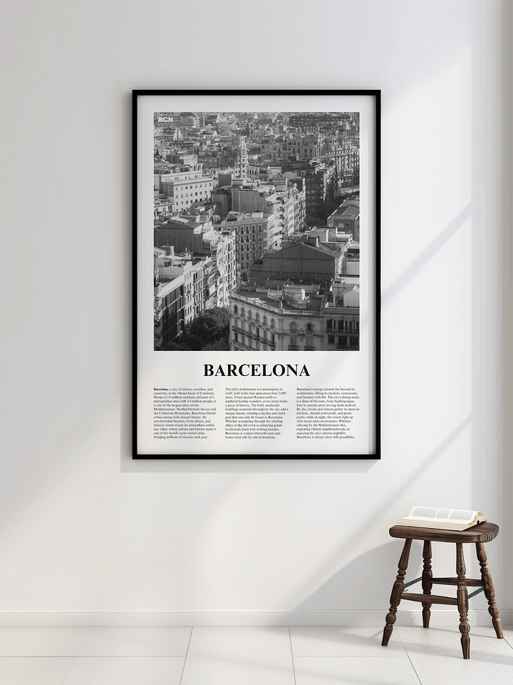 Barcelona 02 Newspaper Poster product image (2)