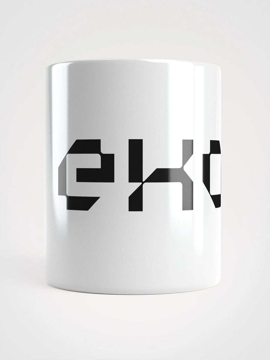 EKO's Black Logotype Mug (White) product image (10)