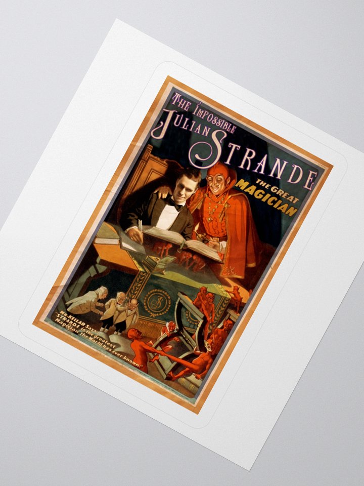 Julian Strande Poster Stickers product image (5)