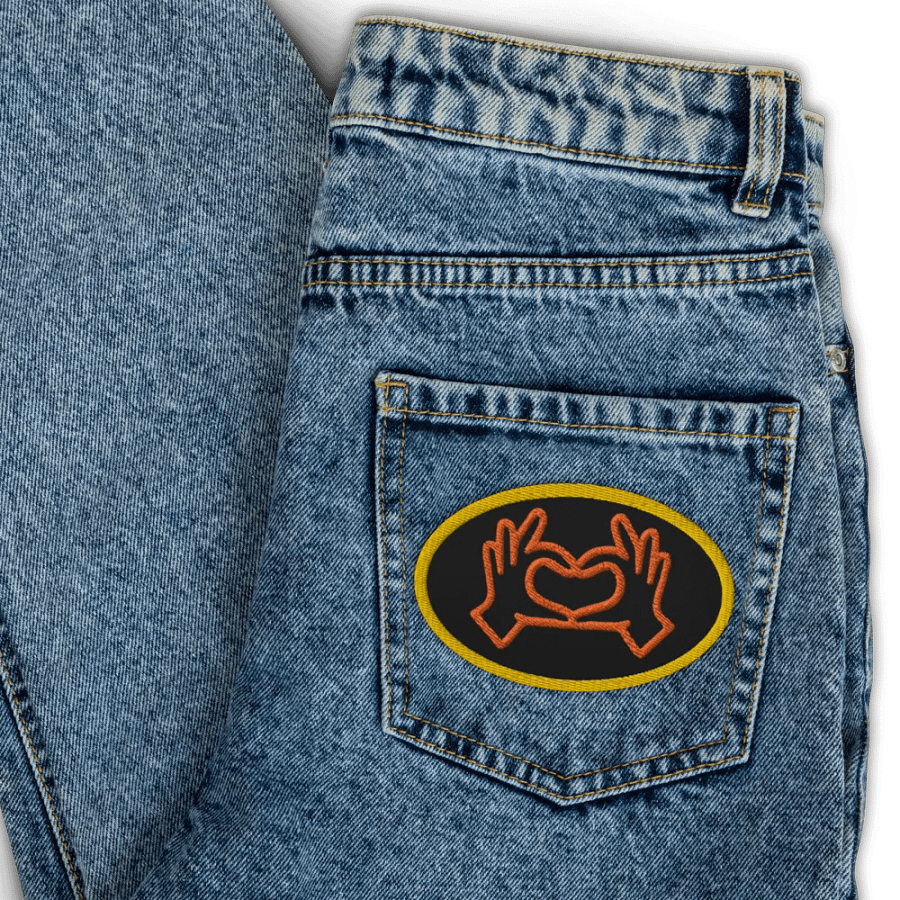 Love Gesture Embroidered Patch product image (7)
