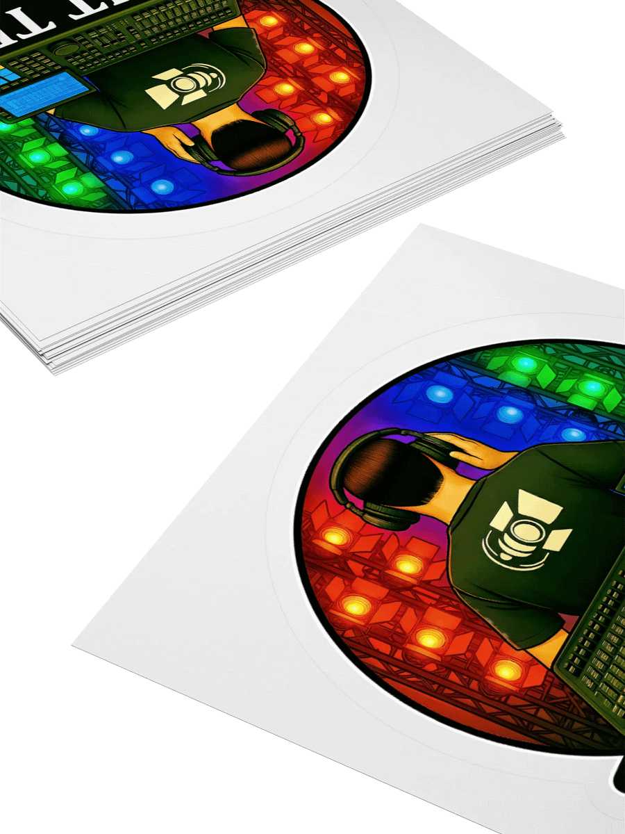 Theatrically Jerry: Light Tech Stickers product image (11)