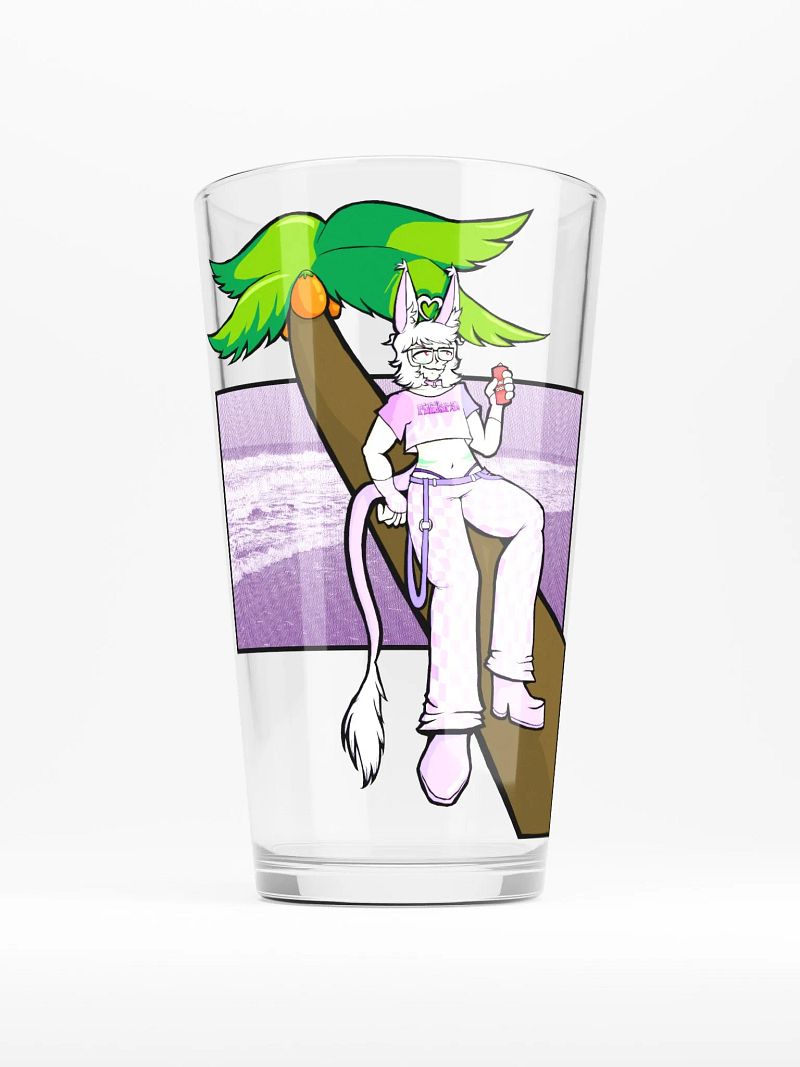[Pint Glass] Palmtree