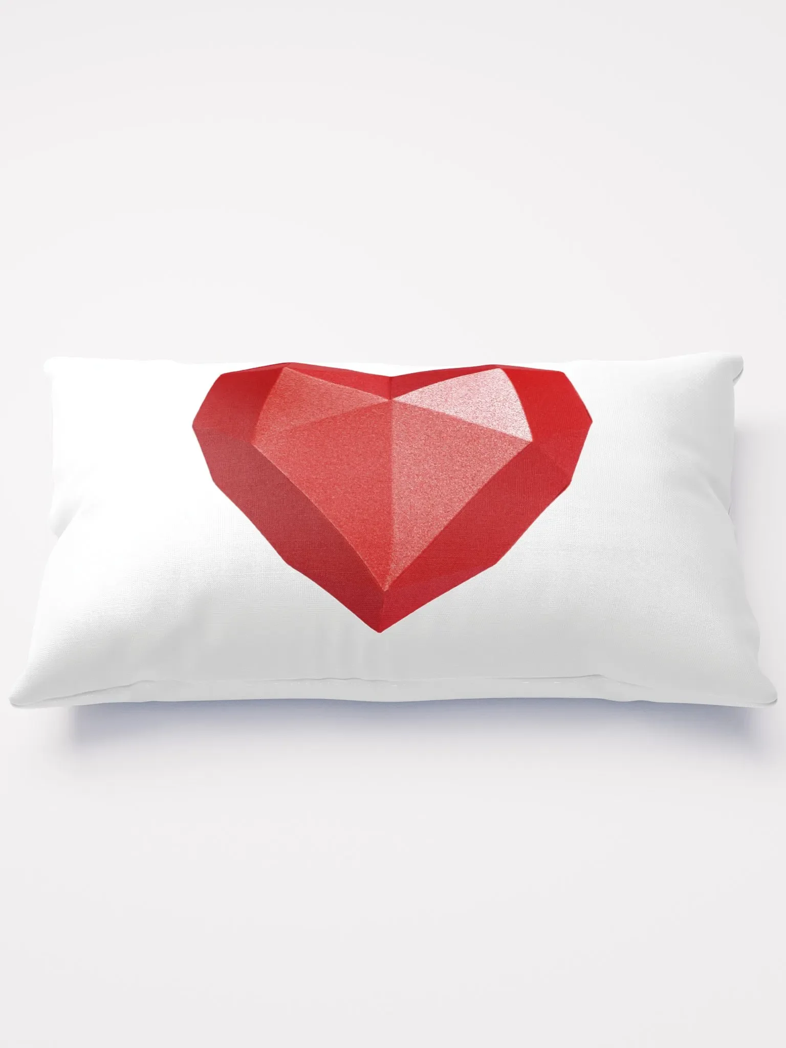 Gemstone Heart All-Over Print Pillow product image (2)