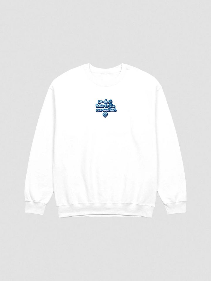 ONE ANOTHER (royal bubble design 2) embroidered crewneck product image (2)