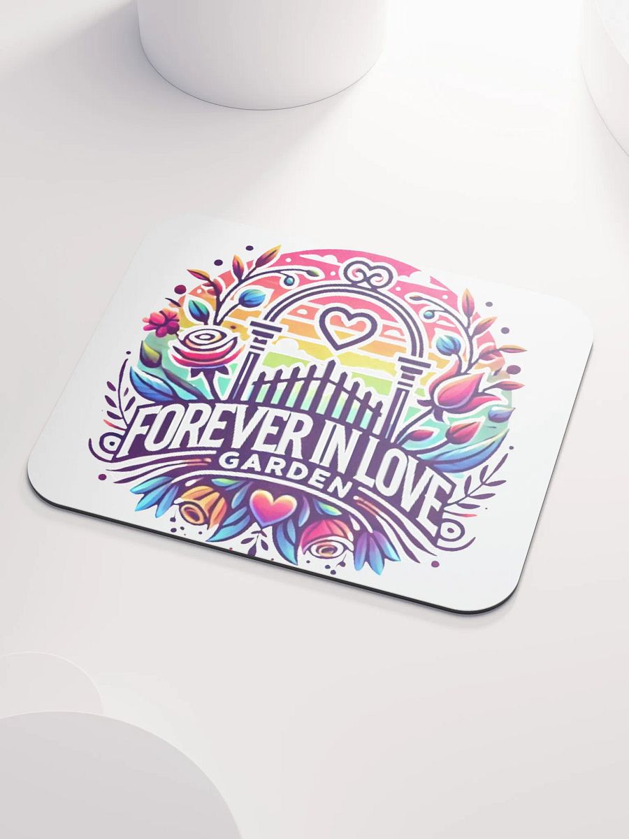 Forever in Love Garden Mouse Pad product image (3)