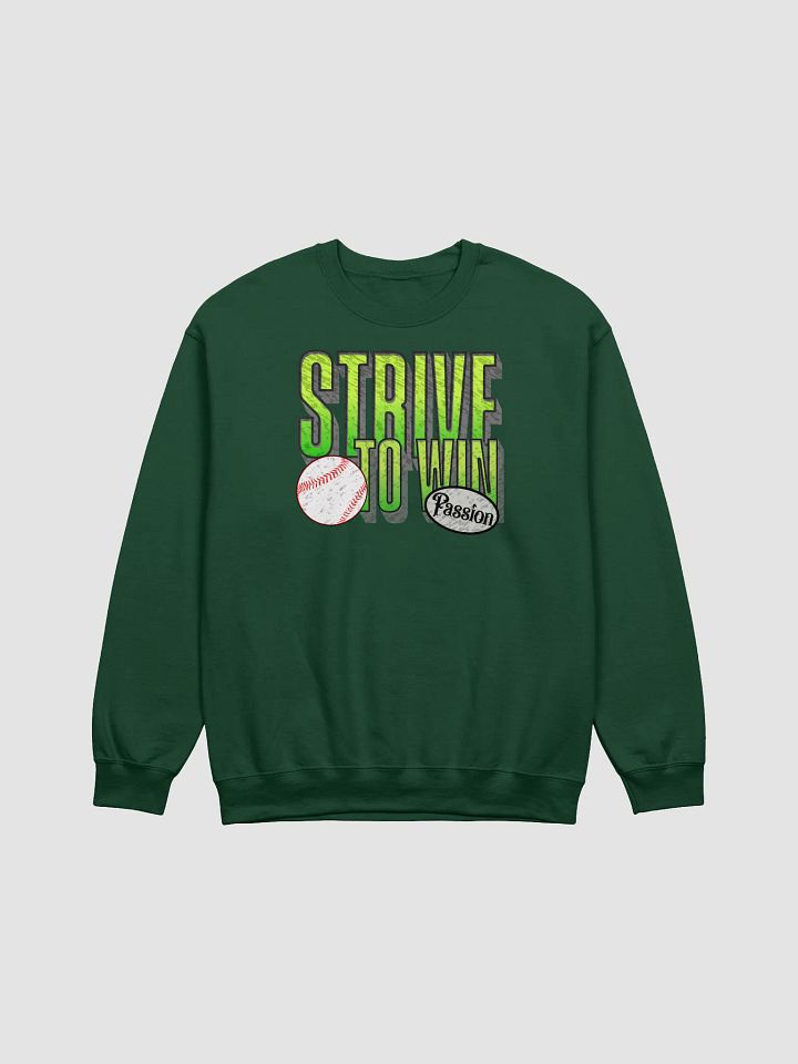 Strive To Win Baseball Passionate Crewneck product image (3)