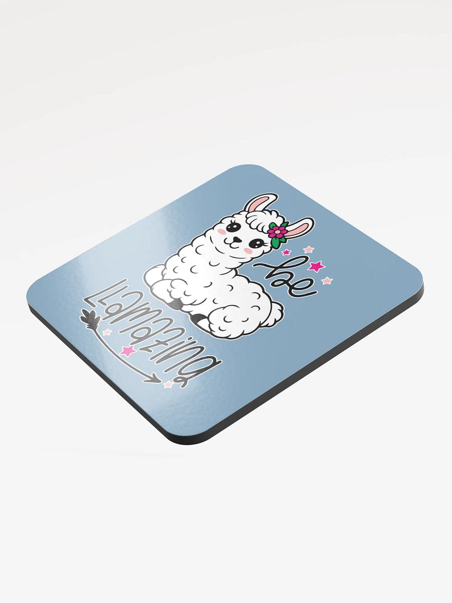 Llamazing Glossed Cork Coaster product image (3)