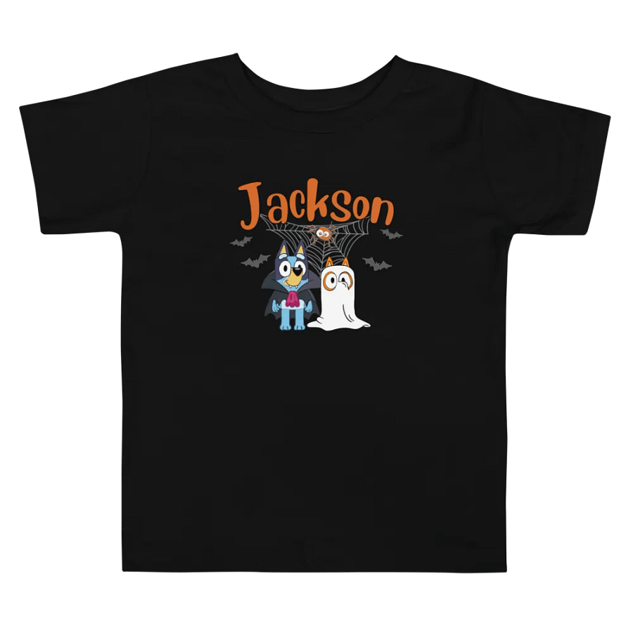 Toddler Custom Bluey Halloween T-Shirt (Homemade) product image (2)