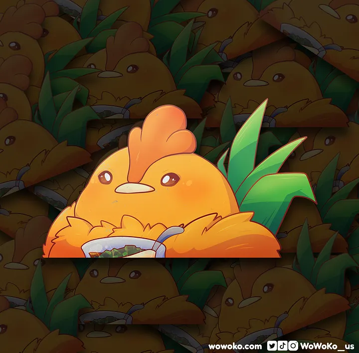 Zodiac Chicken/Rooster - Peeker product image (1)