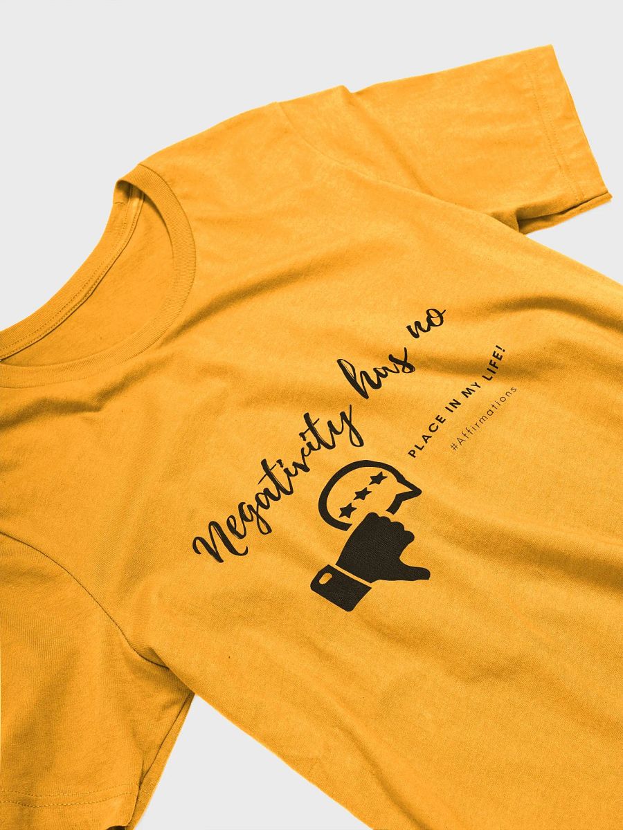 Negativity has no Dark Unisex Super soft T-Shirt product image (13)