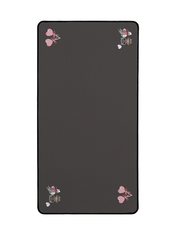Nala Kissing Kay and Lollipop Heart-bow | 31.5 x 15.5 in Mousepad product image (2)