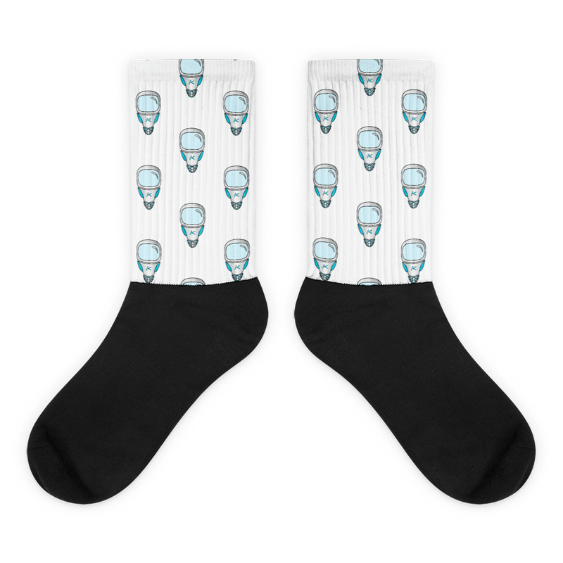 Kosmoborg Socks - White product image (1)