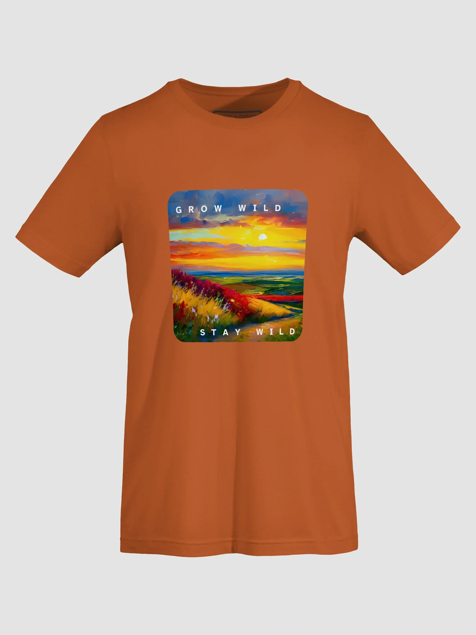 Wild Sunset T-Shirt - Danish Heather product image (7)