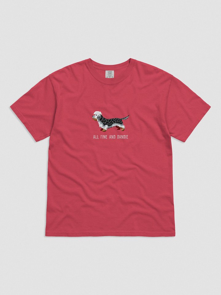All Fine and Dandie T-Shirt(Embroidered) of a Dandie Dinmont Terrier(Pepper) product image (41)