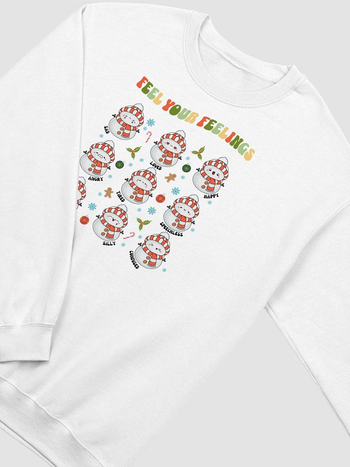 Feel Your Feelings Sweatshirt 🎄❤️ product image (1)