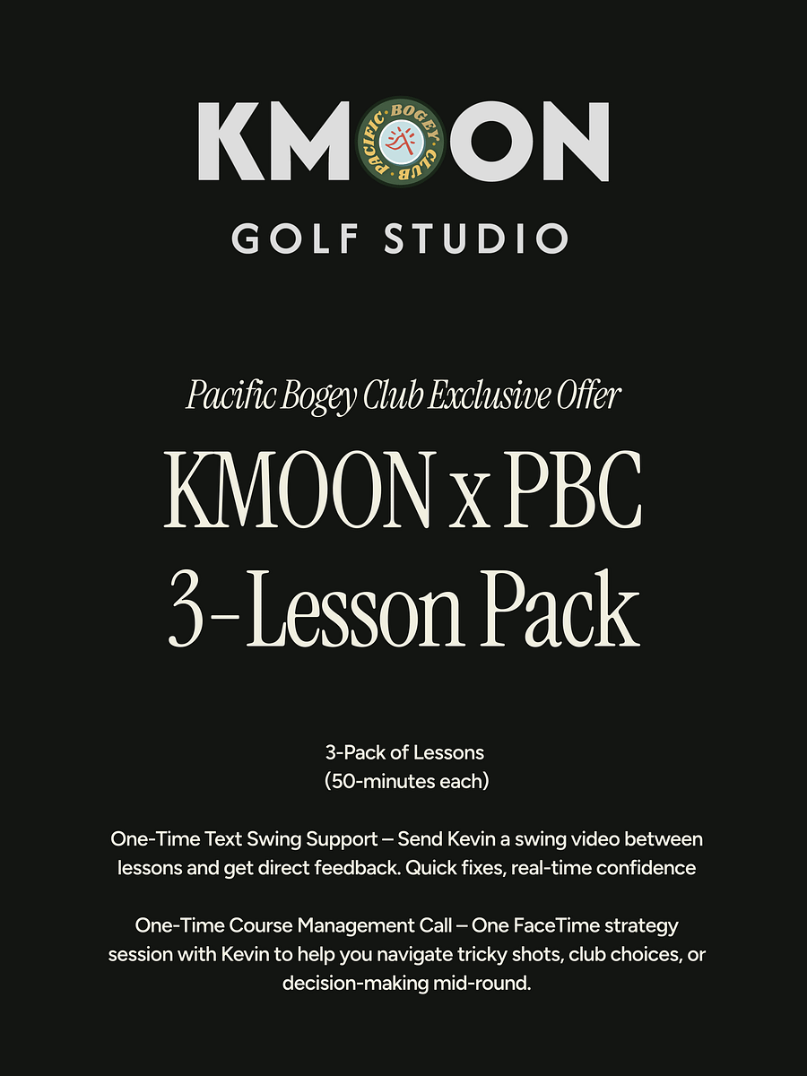 Coach Kevin Moon Lesson Package (PBC Exclusive) product image (1)