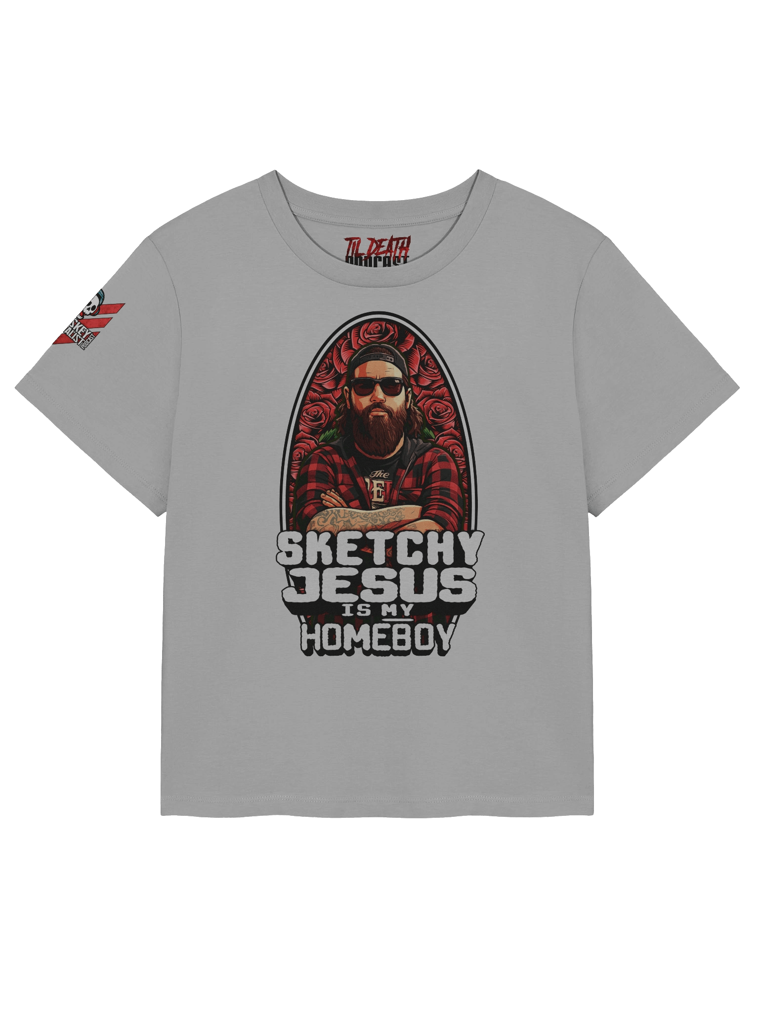 "Sketchy Jesus Is My Homeboy" Women's Shirt product image (17)