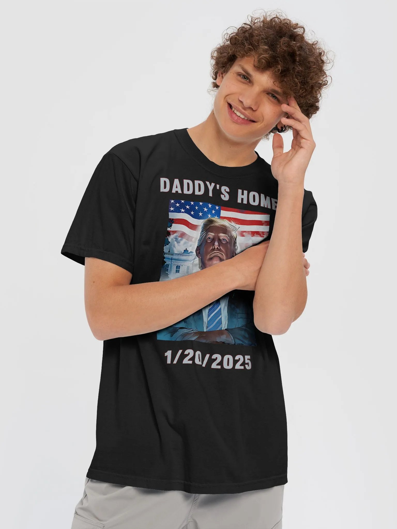 Daddy's Home Donald Trump 2024 Shirt product image (6)