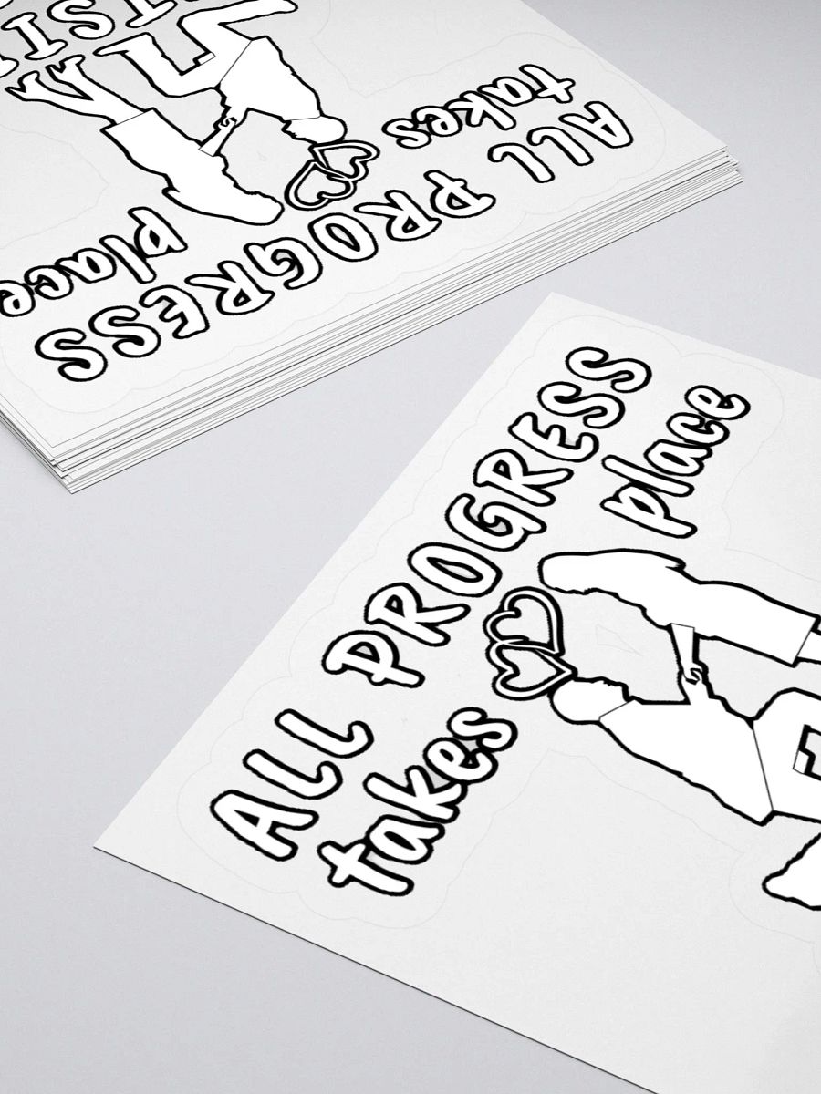ALL PROGRESS TAKES PLACE OUTSIDE THE COMFORT ZONE product image (11)