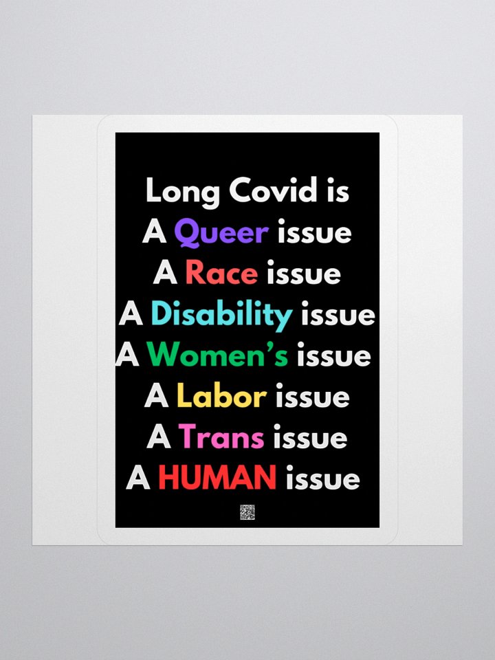 Long Covid Is...sticker product image (2)
