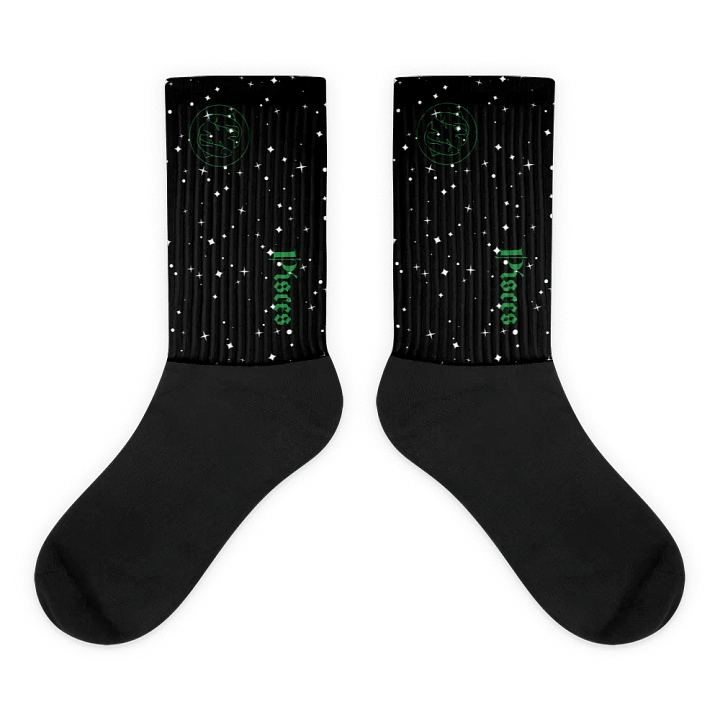 Pisces Zodiac Sublimated Socks product image (1)