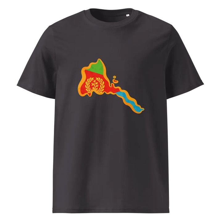 Eritrean Flag Emblem Organic T-Shirt product image (5)