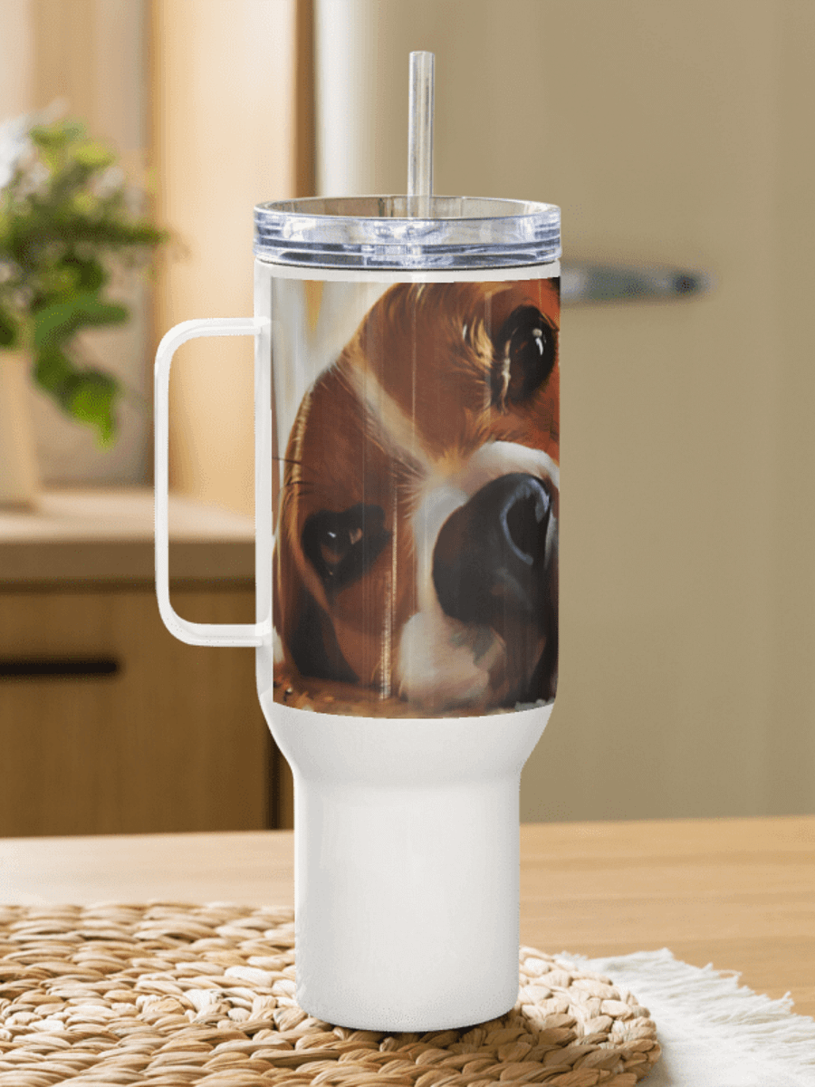 YOUR BEAGLE! / TRAVEL MUG 25 oz PERSONALIZED NAME product image (1)