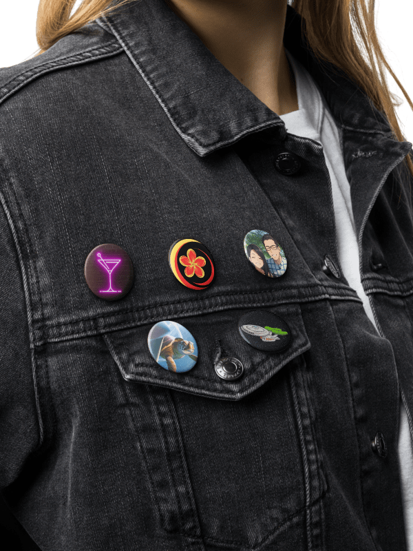 Warp Drive Five Button Set #2 product image (2)