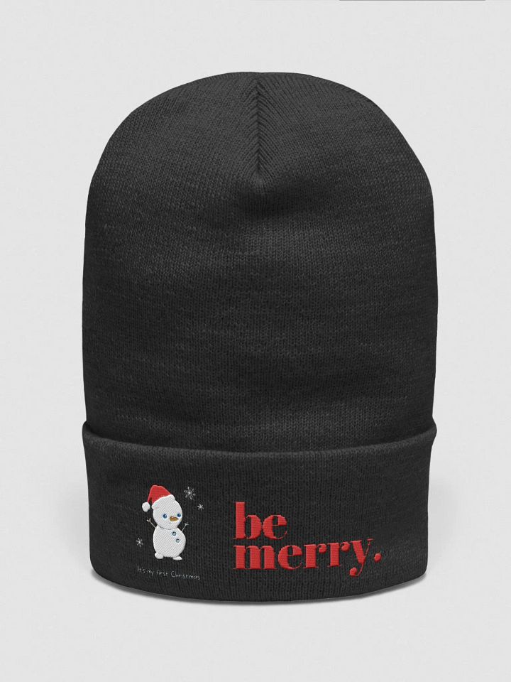 Be Merry Snowman Beanie product image (3)