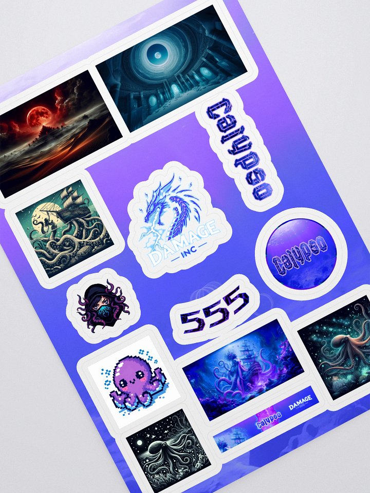 Calypso Sticker Sheet product image (1)