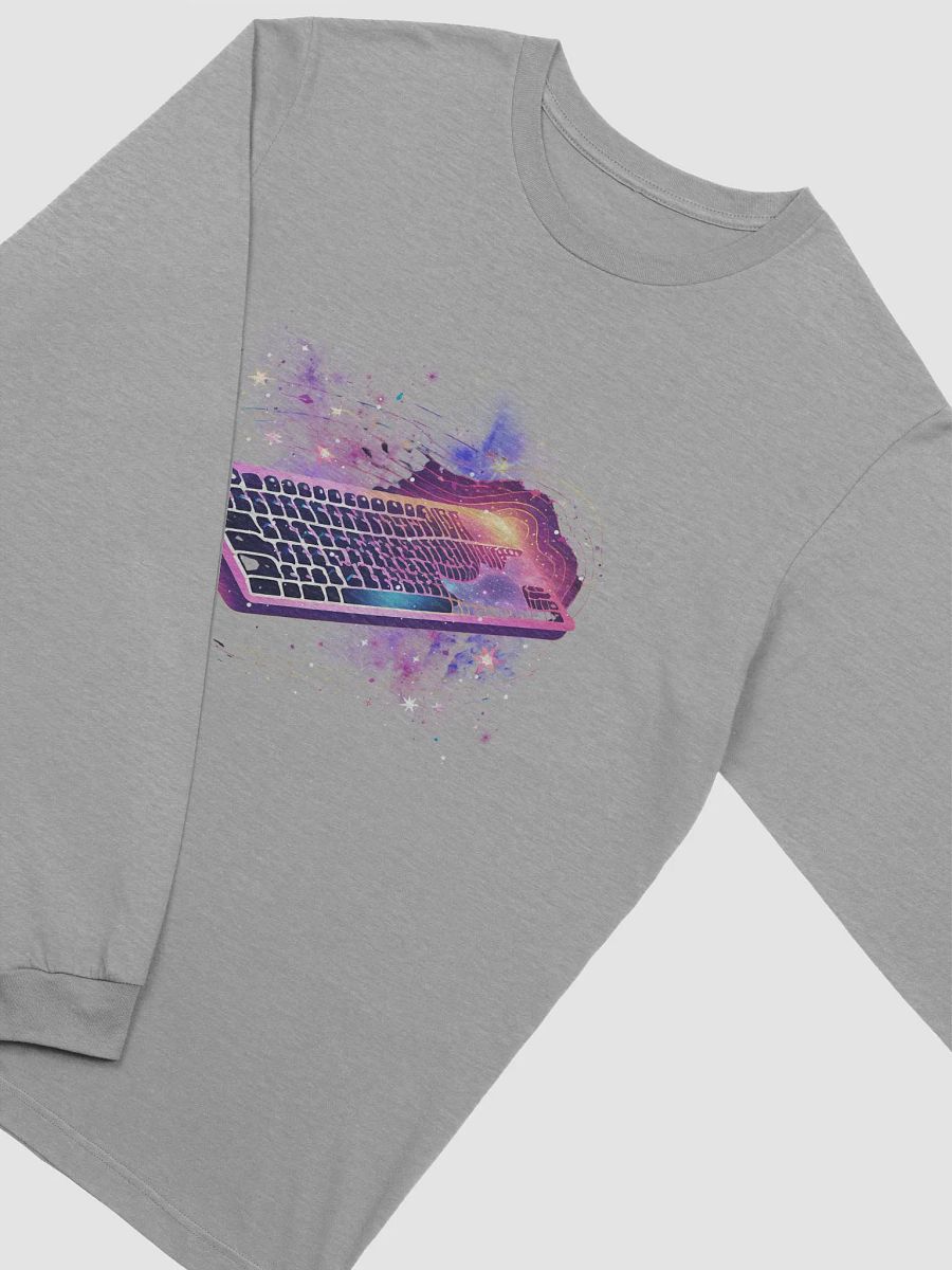 Galactic Keyboard Canvas Long Sleeve Tee product image (3)