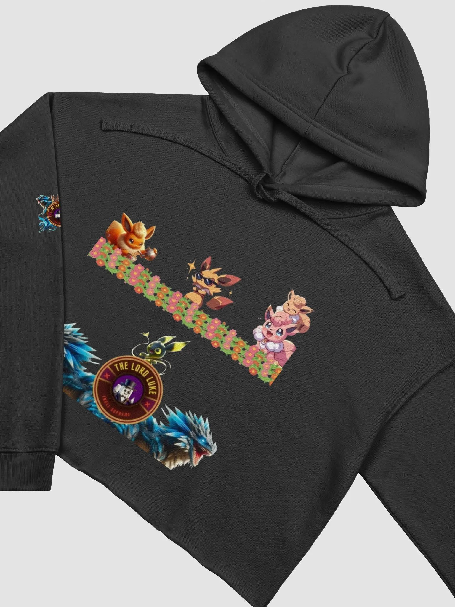 New Era Emotes & Logo Crop Hoodie product image (3)