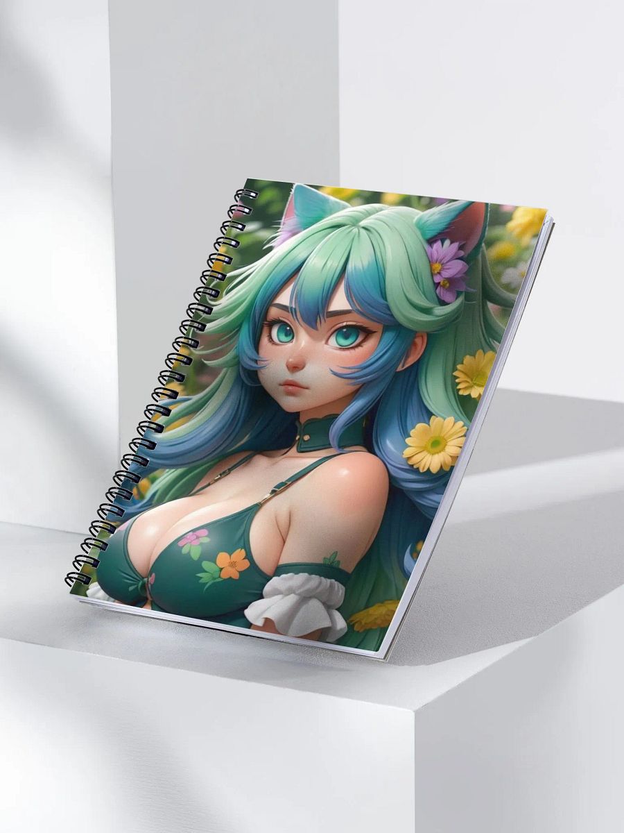 Floral Fantasy Spiral Notebook product image (3)