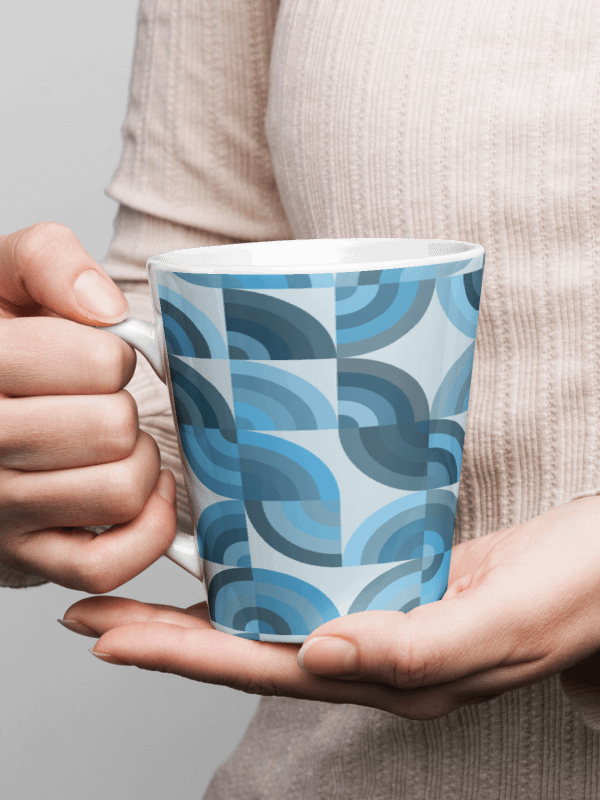 Waveform Elegance Latte Mug product image (2)