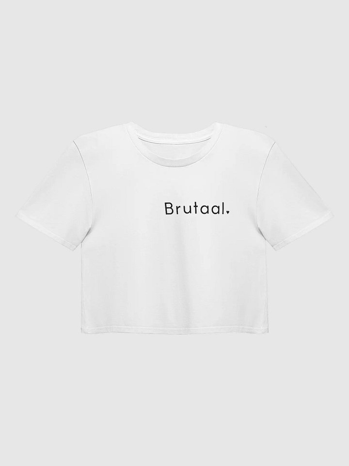 Brutaal - Croptop Wit product image (1)