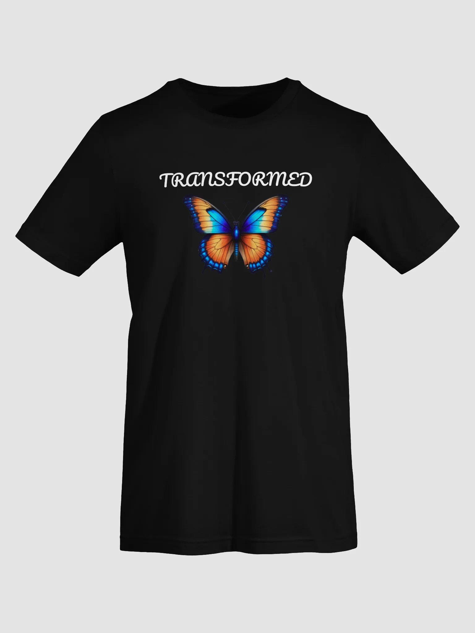 Transformed Butterfly T-Shirt (Black) product image (7)