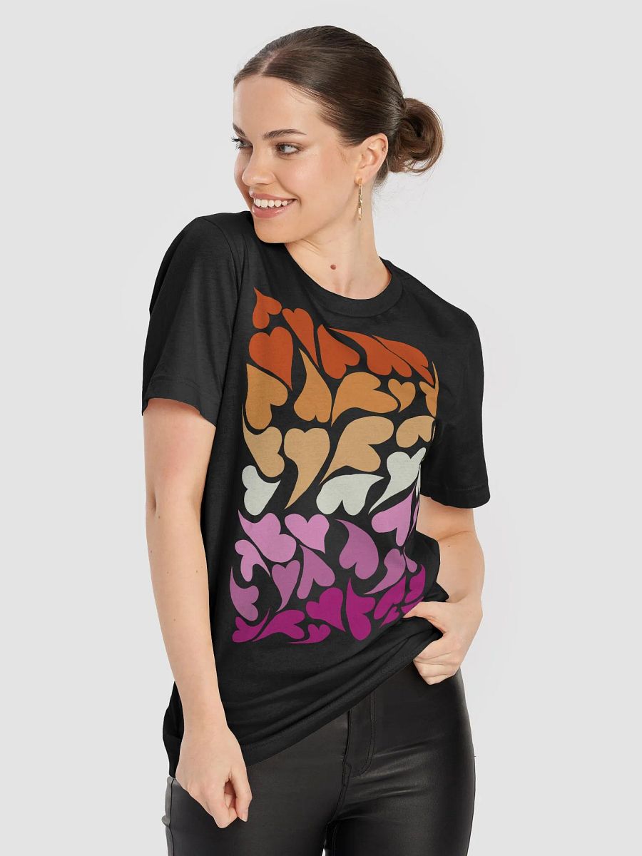 Nestled PRIDE Lesbian T-shirt product image (29)
