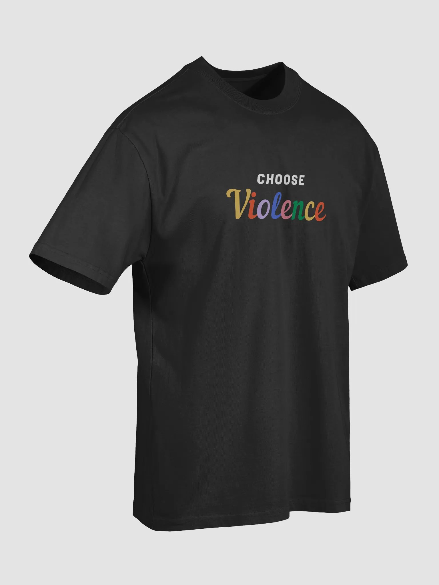 OVERSIZED Choose Violence T-Shirt product image (5)