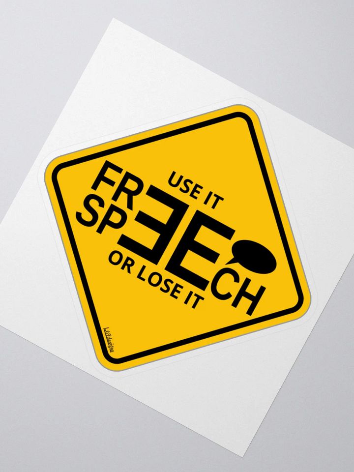 FREE SPEECH, USE IT OR LOSE IT product image (4)