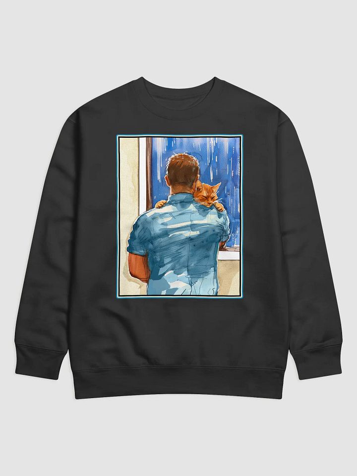 Cat Dad And Ginger Cat Sweatshirt product image (6)